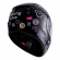 Capacete Moto Infantil Criança Fly Young Live Azul Preto Vermelho C/ Selo Inmetro Masculino Feminino - Preto