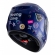 Capacete Moto Infantil Criança Fly Young Live Azul Preto Vermelho C/ Selo Inmetro Masculino Feminino - Azul