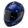 Capacete Moto Infantil Criança Fly Young Live Azul Preto Vermelho C/ Selo Inmetro Masculino Feminino - Azul